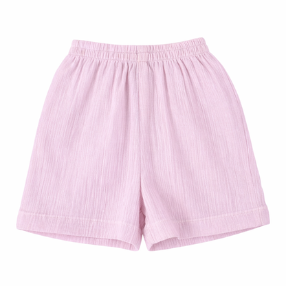 Lavender Dreams – Lavender Solid Cotton Night Suit | 12–18 Months
