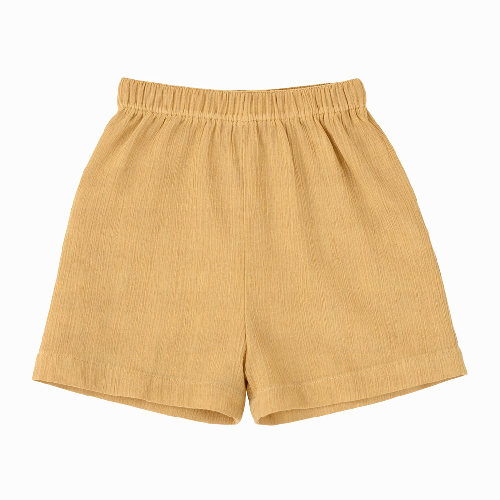 Lil Latte – Beige Solid Cotton Night Suit | 6–12 Months
