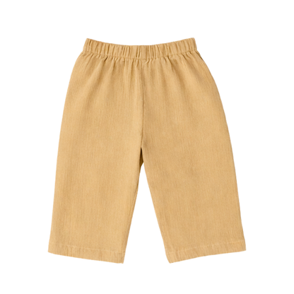 Lil Latte – Beige Solid Cotton Night Suit | 2–3 Years