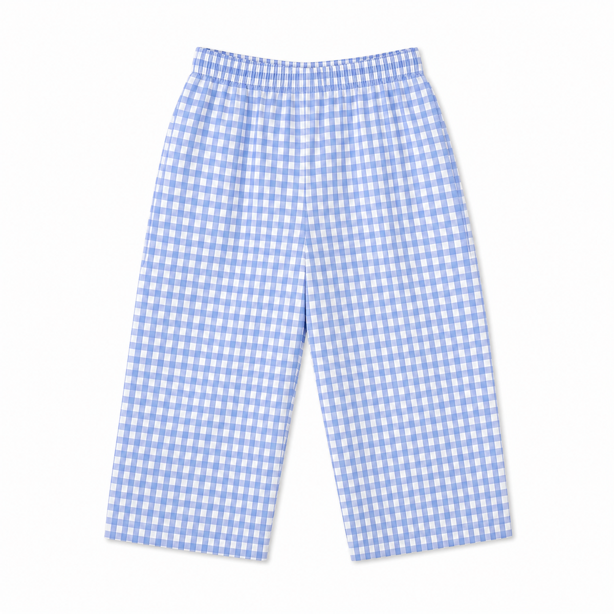 Blue-a-Boo – Blue Woven Gingham Cotton Night Suit | 2–3 Years